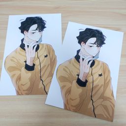 Haikyuu Fanart Postcard - Sakusa