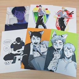 Haikyuu Fanart Postcard - Inarizaki