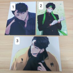 Haikyuu Fanart Postcard - Sakusa