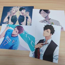 Haikyuu Fanart Postcard - Timeskip