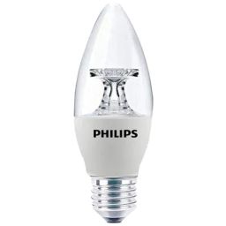 Philips LED Clear Candle 4w E27 - Warm White/Golden Yellow, 1 pc