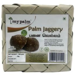 mypalm Palm Jaggery - Eco Box, 500 g