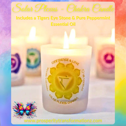Solar Plexis Chakra Candle  