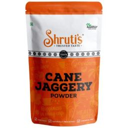 Shruti's Jaggery Powder - Naturally Processed, Unrefined, Chemical Free, 500 g Pouch