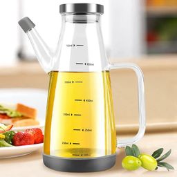 High Borosilicate Glass Oil Bottle with silicone base 