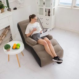 New Design Inflatable Seat with armrest / Lazy Sofa plus FREE PUMP