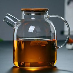 High borosilicate Glass Teapot