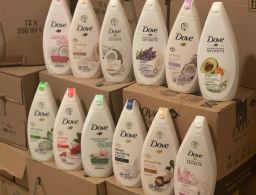 Dove Body Wash Pallet 