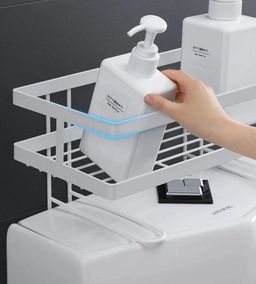 Single layer Over the toilet rack/shelf bathroom 