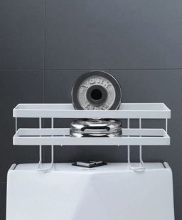 Single layer Over the toilet rack/shelf bathroom 
