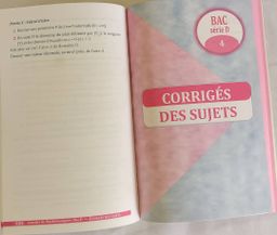 ANNALE MATH Tle D (Editions Eburnie) - Tle D