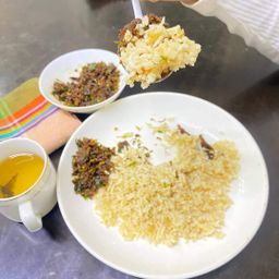 Easy Way_ထန်းတော အမဲမွှခြောက်စပ်မွှေးကြော်