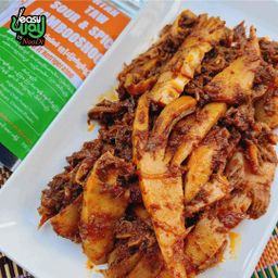 Easy Way_ထန်းတော ပုစွန်ခြောက်မျှစ်ချဉ်ချဉ်စပ်ကြော်