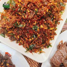 Easy Way_ထန်းတော အမဲမွှခြောက်စပ်မွှေးကြော်