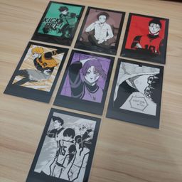 Blue Lock Official Black Polaroid