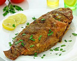 Fried Fish(Sea bass or Sea bream)
