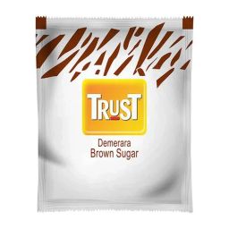 Trust Demarara Brown Sugar Sachets (Rectangular), 1 kg