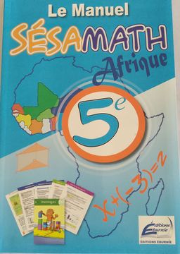 LE MANUEL SESAMATH AFRIQUE (Editions Eburnie) - 5ieme