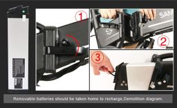 SAMEBIKE XWXL09 Magnesuim Alloy Rim Electric Bike