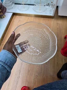 Phnom Penh Glass Luxury Plate