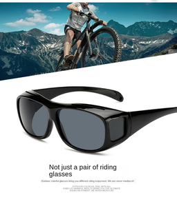 Square Frame Day Vision Sunglasses Driving Cycling UV400  Vision Glasses 