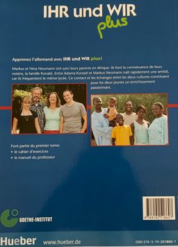 Allemand "IHR UND WIR plus" (Livret d'exercices) - 4ieme