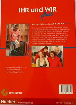 Allemand "IHR UND WIR plus" (Livret d'exercices) - 3ieme