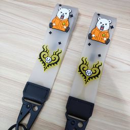 One Piece Fanart Hearts Pirates Rubber Keychain