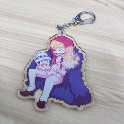 One Piece Fanart Keychain - Corazon Law