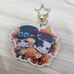 One Piece Fanart Acrylic Keychain -ASL