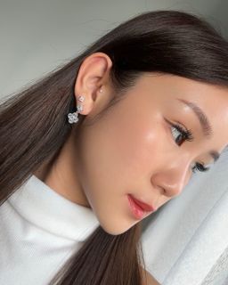 CLOVER DIAMOND EARRING(PO)