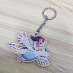 One Piece x Pokemon Fanart Keychain - Robin