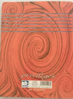 Cahier Séyès 96 pages - Privilège + qualité supérieure 9000 de luxe