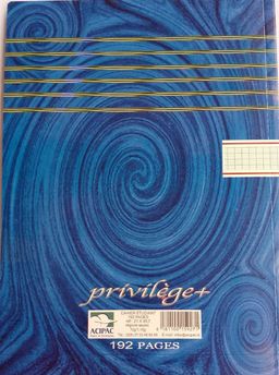 Cahier Etudiant 192 pages - Privilège + 9000 de luxe