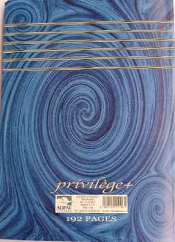 Cahier Etudiant 192 pages - Privilège + 9000 de luxe