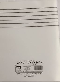 Cahier Travaux Pratiques 80 pages - Polypro