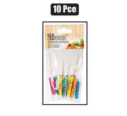 TOOTHPICKS FANCY UMBRELLA 10 PIECES 