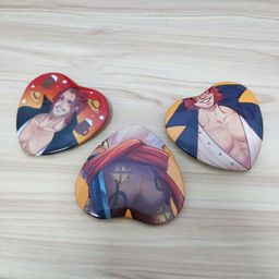 One Piece Fanart Hearteu Badge - Shanks