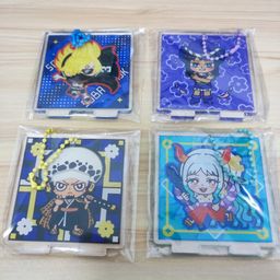 One Piece Fanart Acrylic Square Keychain