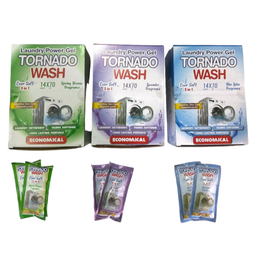 TORNADO WASH LAUNDRY POWER GEL 70ML X6 - 20735
