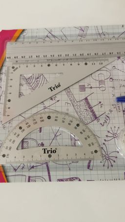 Kit Geometrique grand 30cm métallique