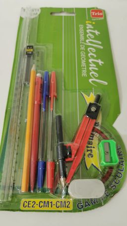 Kit Geometrique grand 30cm Intellectuel