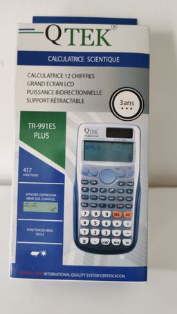 Calculatrice Scientifique QTEK
