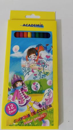 Crayon Couleur 12 Long