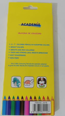 Crayon Couleur 12 Long