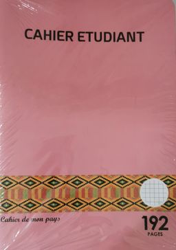 Cahier Etudiant Mon Pays 192 pages