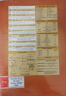 Cahier Etudiant Trio 160 pages