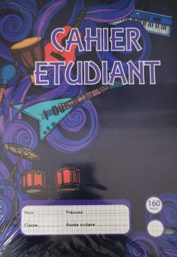 Cahier Etudiant Trio 160 pages