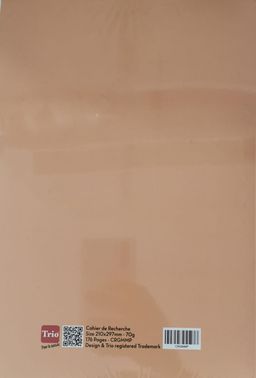 Cahier Recherche GM Trio 176 pages