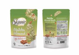 Skinnie Biscotti 100gram - Matcha Almond